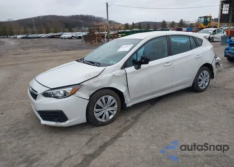 2022 Subaru Impreza Base 5-Door из США, поврежденный, VIN 4S3GTAB66N3719353